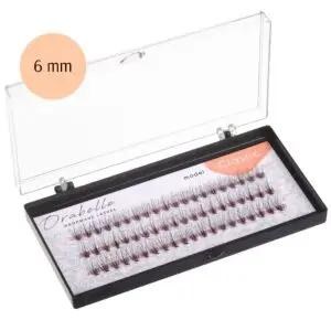 rzęsy sztuczne 6 mm kępki